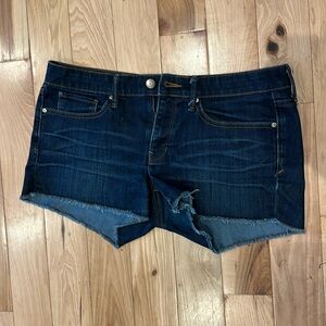 Gap 1969 size 28 women cut off jean shorts summer cut-offs